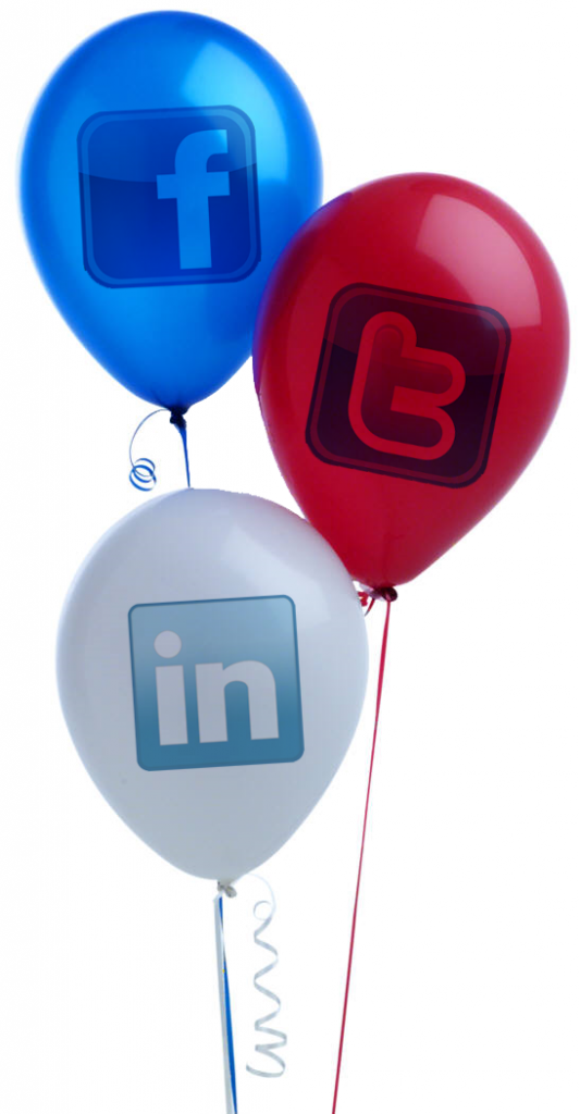 Social Media Live Balloons